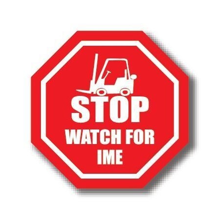 Ergomat 20in OCTAGON SIGNS - Stop Watch for IME DSV-SIGN 400 #0993 -UEN